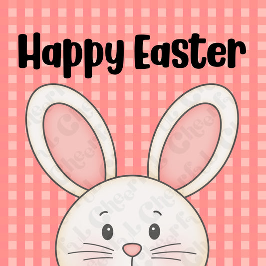 3 inch Happy Easter gift tag for decorated cookies Digital Download