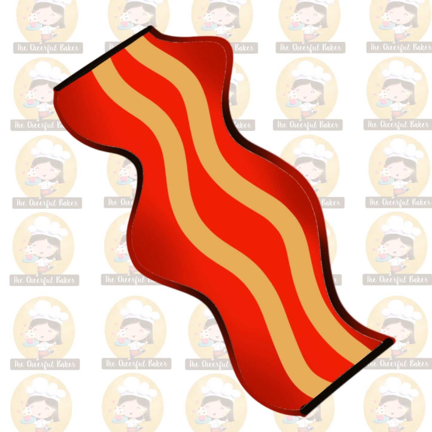 Bacon cookie cutter