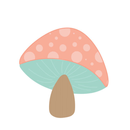 Mushroom cookie cutter