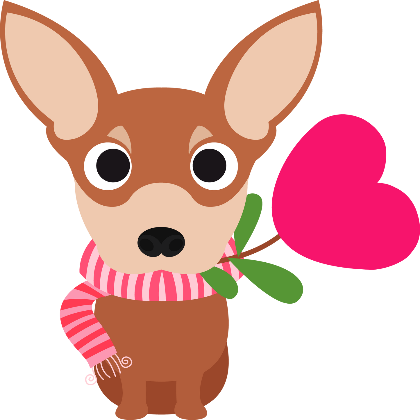 Corgi dog Valentine’s Day cookie cutter