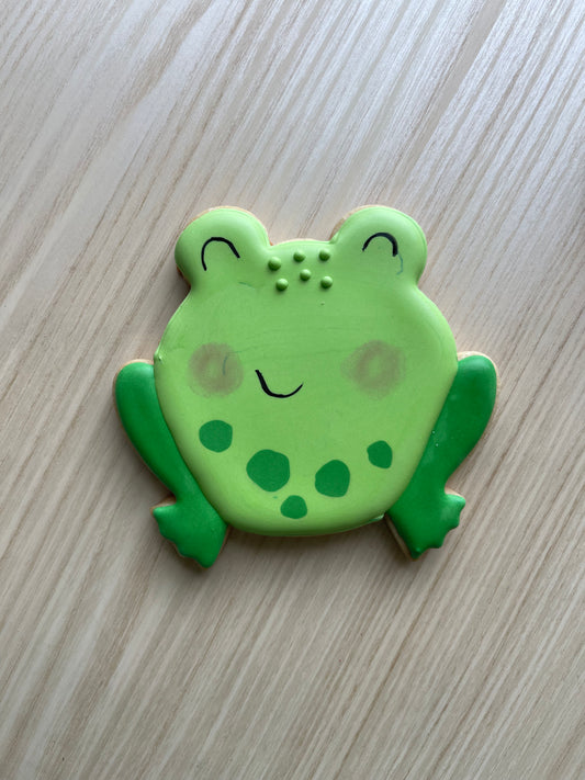 Frog cookie cutter