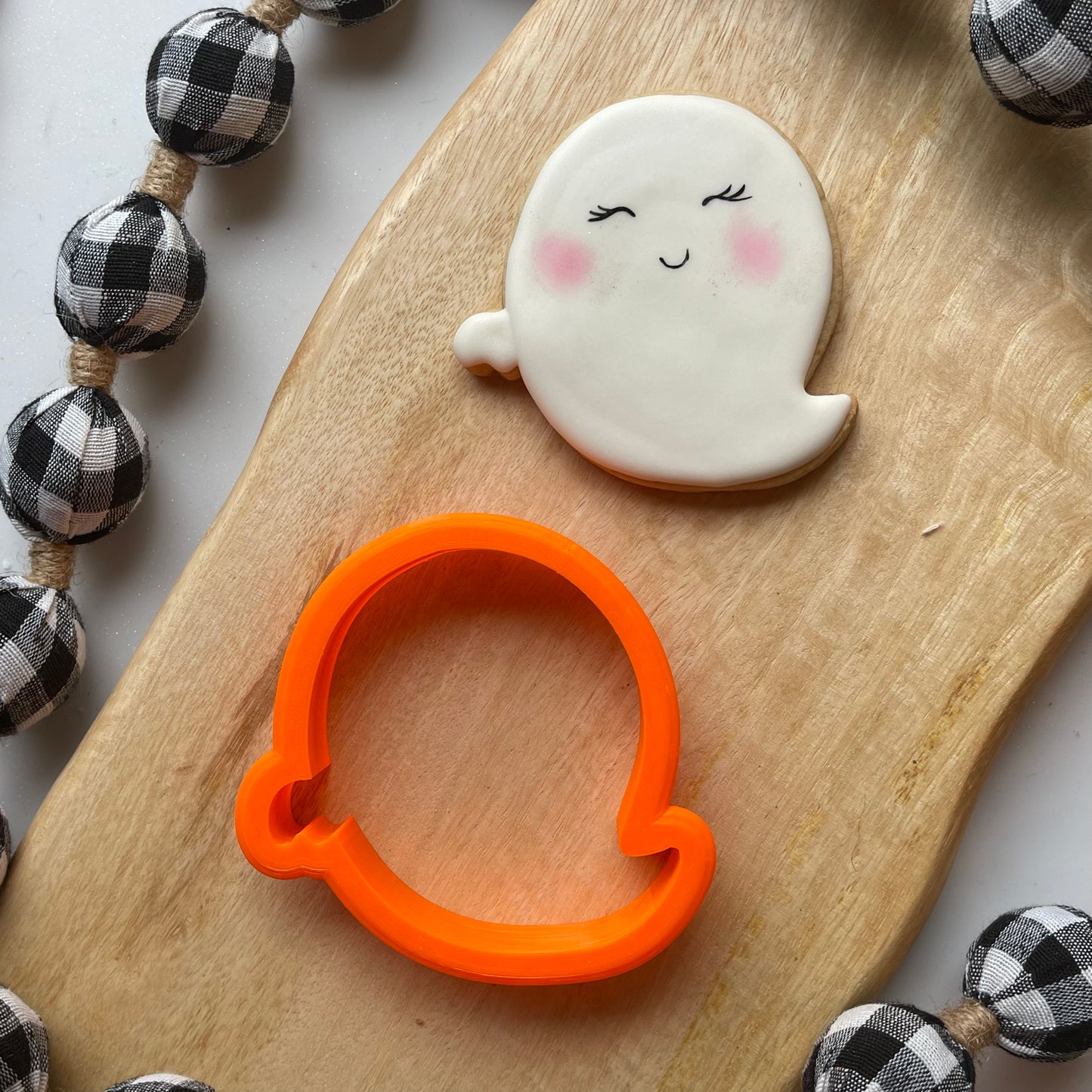 Flying ghost cookie cutter