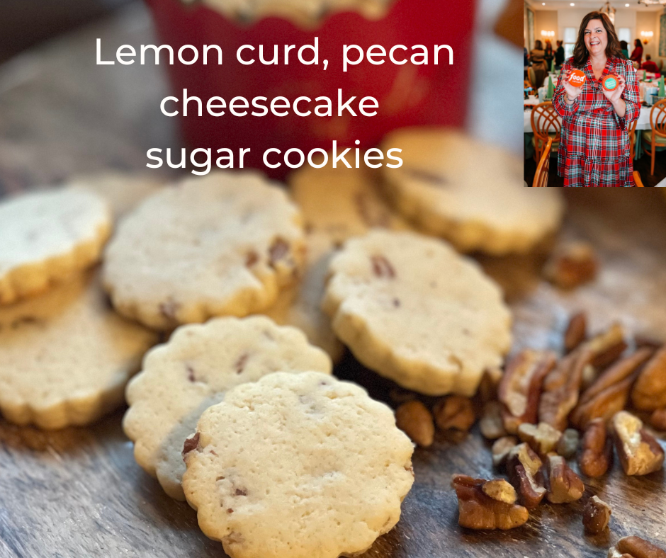Lemon Curd, Pecan, Cheesecake Sugar Cookie Recipe